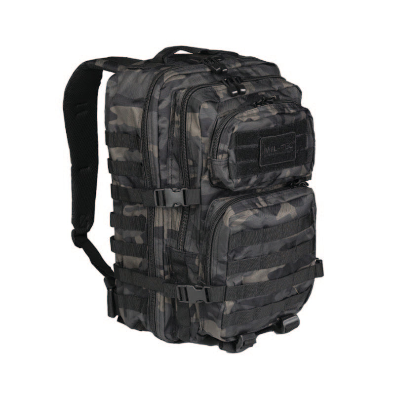 MIL-TEC US ASSAULT PACK SM LASER CUT DARK CAMO