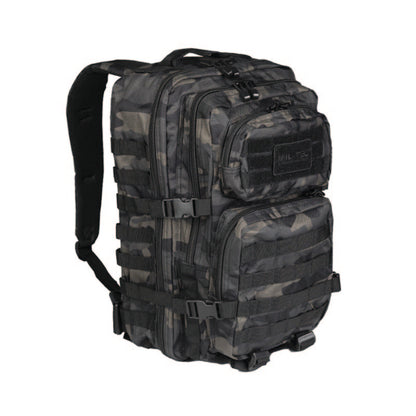 MIL-TEC US ASSAULT PACK SM LASER CUT DARK CAMO