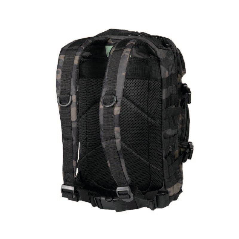 MIL-TEC US ASSAULT PACK SM LASER CUT DARK CAMO