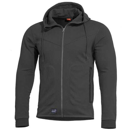 PENTAGON ZIP HOODY PENTATHLON 2.0 SCHWARZ