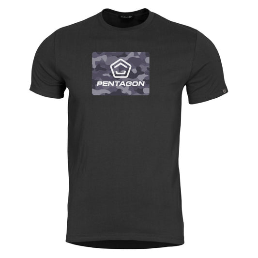 PENTAGON SHIRT AGERON SPOT CAMO SCHWARZ