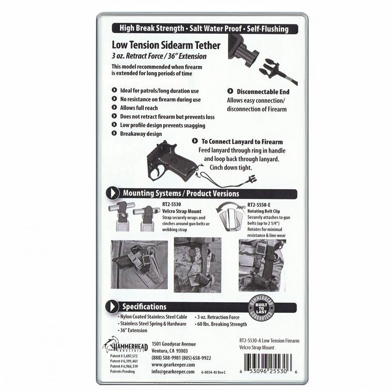 GEARKEEPER RT2-5530-A 85gr RÜCKHALTEKRAFT AUSZUGSLÄNGE 91cm