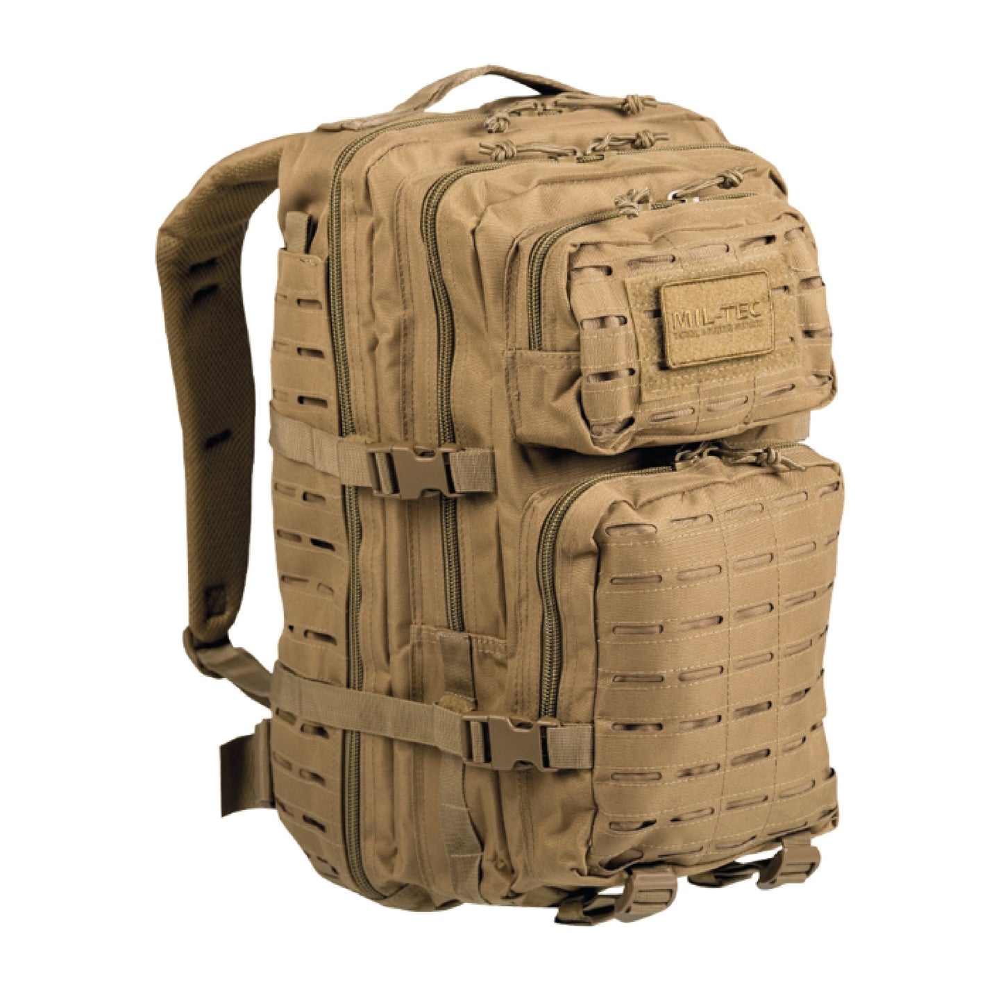 MIL-TEC US ASSAULT PACK LG LASER CUT COYOTE