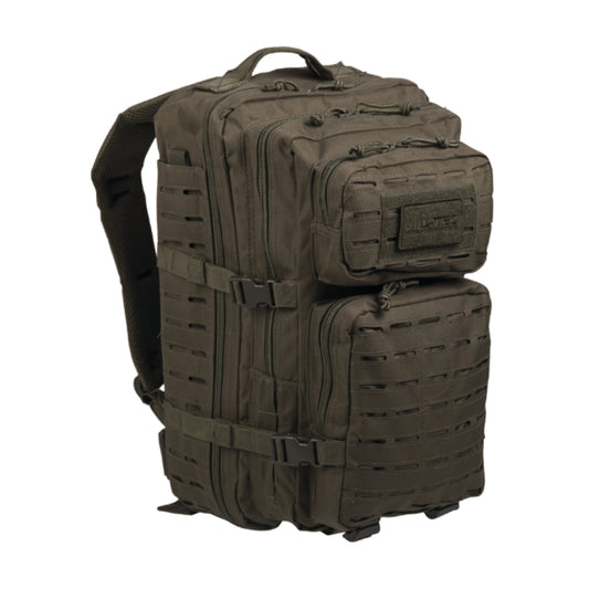 US Assault Pack LG Laser Cut oliv