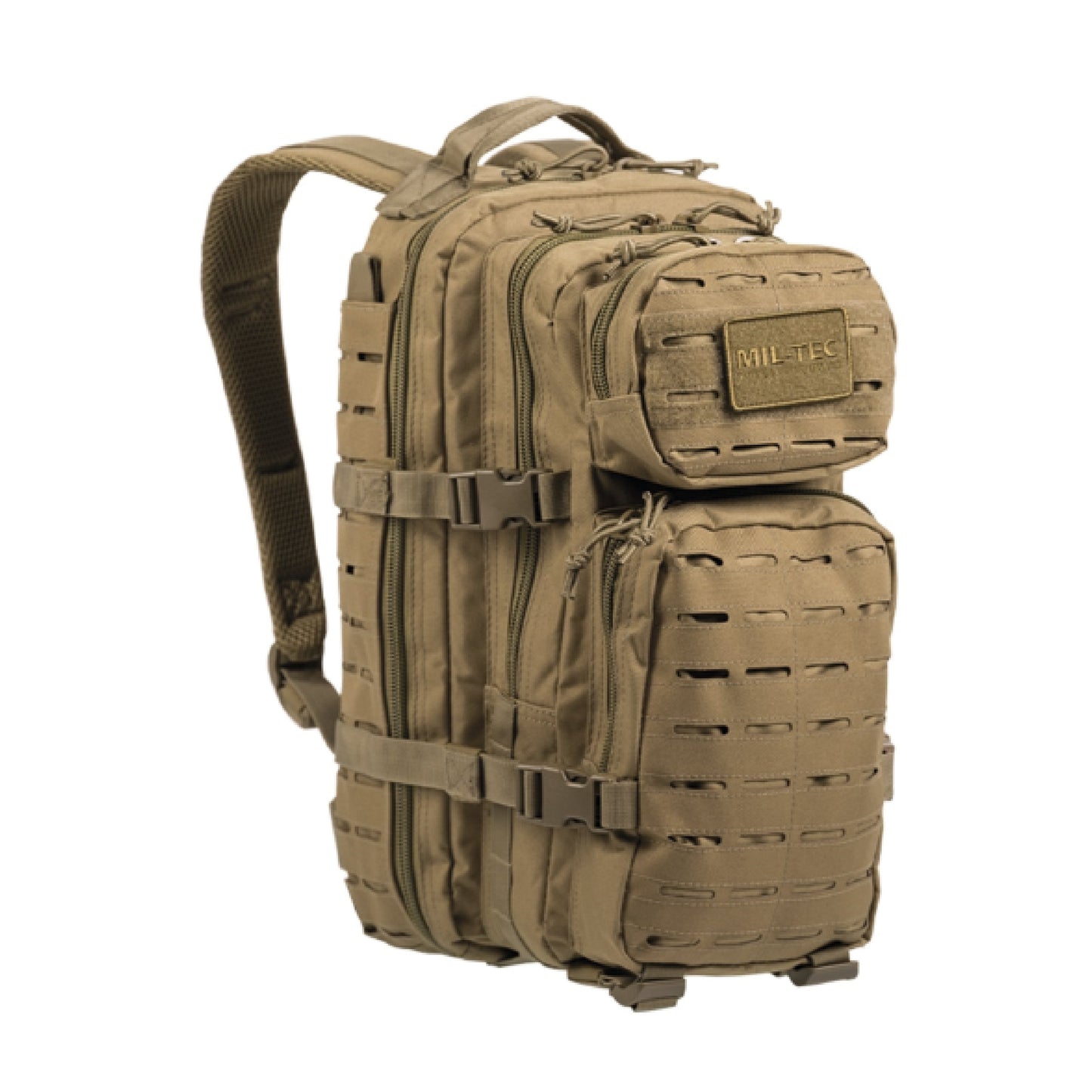 MIL-TEC US ASSAULT PACK SM LASER CUT COYOTE
