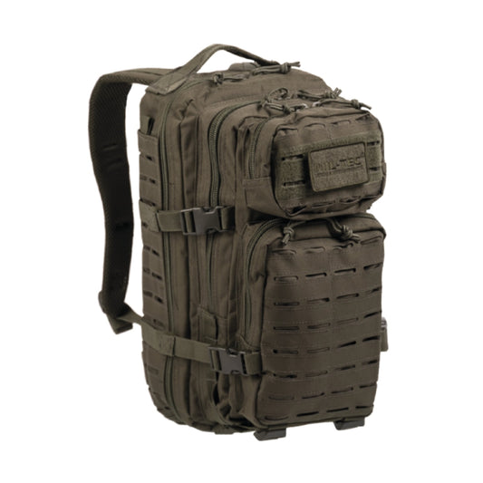 MIL-TEC US ASSAULT PACK SM LASER CUT OLIV