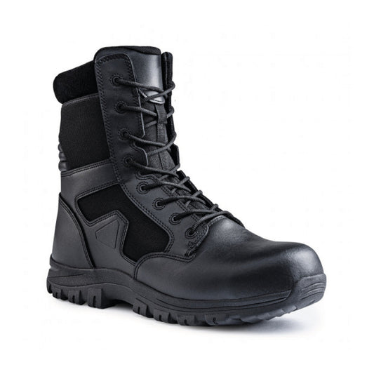 A10 STIEFEL SÉCU-ONE 8" ZIP WITH TOE CAP PROTECTION SCHWARZ